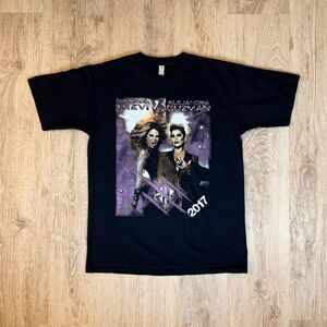 Alstyle Concert T-Shirt Gloria Trevi Vs Alejandra Guzmán Tour 2017 Black M